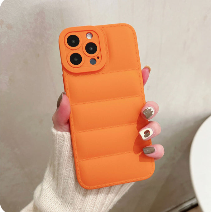 Coque Doudoune Orange