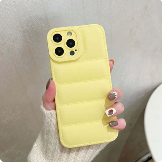 Coque Doudoune Jaune