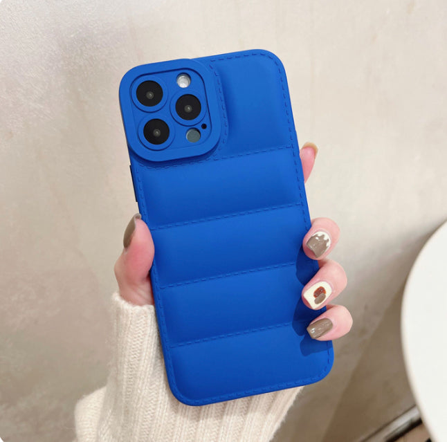 Coque Doudoune Bleue