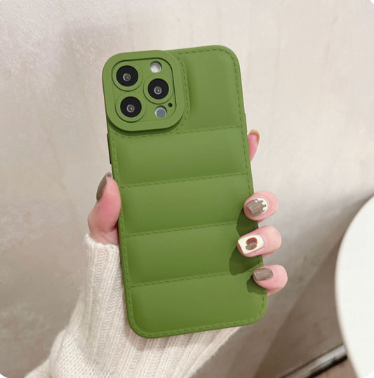 Coque Doudoune Verte